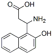 3-氨基-3-(2-羟基-1-萘)-丙酸结构式_682803-52-7结构式