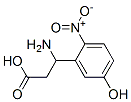3-氨基-3-(5-羟基-2-硝基苯基)-丙酸结构式_682803-59-4结构式