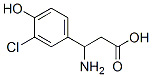 3-氨基-3-(3-氯-4-羟基苯基)-丙酸结构式_682803-83-4结构式