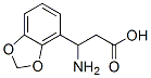 3-氨基-3-苯并[1,3]二氧杂环戊烯-4-丙酸结构式_682803-97-0结构式