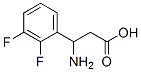 3-氨基-3-(2,3-二氟苯基)-丙酸结构式_682804-04-2结构式