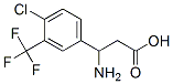 3-氨基-3-(4-氯-3-三氟甲基苯基)-丙酸结构式_682804-35-9结构式