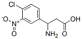 3-氨基-3-(4-氯-3-硝基苯基)-丙酸结构式_682804-60-0结构式