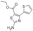 2-氨基-4-(2-噻吩)-5- 噻唑羧酸乙酯结构式_68301-52-0结构式