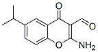 2-Amino-6-isopropyl-4-oxo-4H-benzopyran-3-carboxaldehyde Structure,68301-82-6Structure