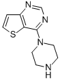 4-(1-哌嗪)-噻吩并[3,2-d]嘧啶结构式_683274-67-1结构式