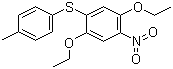 2,5-二乙氧基-4-((4-甲基苯基)硫)硝基苯结构式_68400-47-5结构式