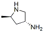 (3r,5r)-(9ci)-5-甲基-3-吡咯烷胺结构式_684208-09-1结构式