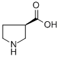 R-pyrrolidine-3-carboxylic acid Structure,68464-02-8Structure