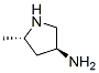 (3s,5s)-(9ci)-5-甲基-3-吡咯烷胺结构式_684644-42-6结构式