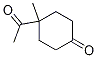 4-乙酰基-4-甲基环己酮结构式_6848-93-7结构式