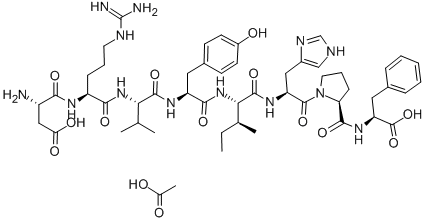 Angiotensin II human acetate Structure,68521-88-0Structure