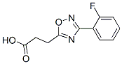 3-[3-(2-Fluorophenyl)-1,2,4-oxadiazol-5-yl]propanoic acid Structure,685525-40-0Structure