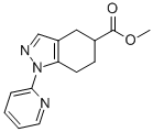Methyl 4,5,6,7-tetrahydro-1-(pyridin-2-yl)-1h-indazole-5-carboxylate Structure,68587-29-1Structure