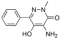 3(2H)-pyridazinone, 4-amino-5-hydroxy-2-methyl-6-phenyl-(9ci) Structure,685890-03-3Structure