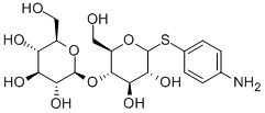1-[(4’-氨基苄基)硫代]纤维二糖结构式_68636-49-7结构式