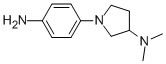 1-(4-氨基苯基)-N,N-二甲基吡咯烷-3-胺结构式_686709-51-3结构式