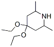 (9CI)-4,4-二乙氧基-2,6-二甲基-哌啶结构式_687614-26-2结构式