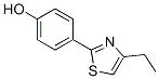 (9CI)-4-(4-乙基-2-噻唑)-苯酚结构式_687621-86-9结构式