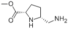 L-proline, 5-(aminomethyl)-, methyl ester, (5r)-(9ci) Structure,687622-75-9Structure