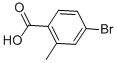 4-Bromo-2-methylbenzoic acid Structure,68837-59-2Structure