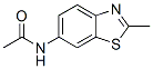 (9ci)-n-(2-甲基-6-苯并噻唑)-乙酰胺结构式_68867-19-6结构式