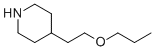 2-(4-哌啶基)乙基丙醚结构式_688736-47-2结构式