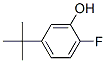 5-(1,1-二甲基乙基)-2-氟-苯酚结构式_68997-57-9结构式