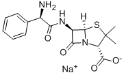 Ampicillin sodium Structure,69-52-3Structure