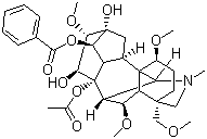 Hypaconitine Structure,6900-87-4Structure