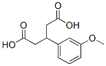 3-(3-Methoxyphenyl)pentanedioic acid Structure,69061-62-7Structure