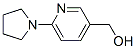 [6-(1-吡咯烷)-3-吡啶基]甲醇结构式_690632-01-0结构式