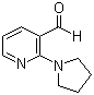 2-(1-吡咯烷)烟醛结构式_690632-39-4结构式