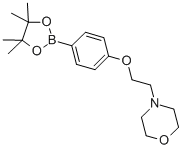 4-(2-Morpholinoethoxy)phenylboronic acid, pinacol ester Structure,690636-28-3Structure