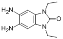 5,6-二氨基-1,3-二乙基-1,3-二氢-2H-苯并咪唑-2-酮结构式_690638-80-3结构式