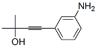 4-(3-氨苯基)-2-甲基-3-丁炔-2-醇结构式_69088-96-6结构式