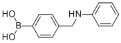 4-((苯基氨基)甲基)苯硼酸结构式_690957-44-9结构式