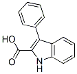 3-苯基-1H-吲哚-2-羧酸结构式_6915-67-9结构式