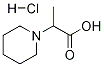 2-Piperidin-1-ylpropanoic acid hydrochloride Structure,69181-71-1Structure