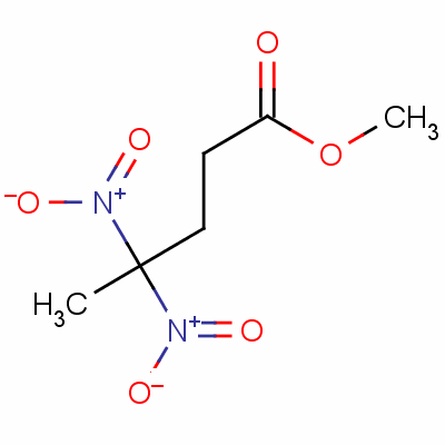 4,4-二硝基-戊酸甲酯结构式_6921-12-6结构式