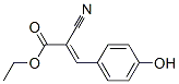 2-氰基-3-(4-羟基苯基)-2-丙酸乙酯结构式_6935-44-0结构式