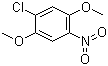 4-Chloro-2,5-dimethoxynitrobenzene Structure