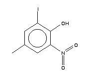 2-Iodo-4-methyl-6-nitrophenol Structure,69492-91-7Structure