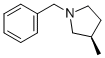 (-)-(3R)-3-甲基-1-苯基甲基吡咯烷结构式_69498-29-9结构式