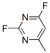 (7CI,8CI,9CI)-2,4-二氟-6-甲基嘧啶结构式_696-80-0结构式