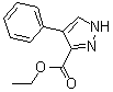4-苯基-1H-吡唑-3-羧酸乙酯结构式_6963-62-8结构式