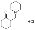 2-(哌啶甲基)-1-环己酮盐酸盐结构式_6966-09-2结构式
