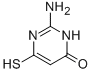 2-氨基-6-疏基-3H-嘧啶-4-酮结构式_6973-81-5结构式