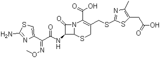 头孢地嗪结构式_69739-16-8结构式