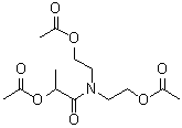 2-(乙酰基氧基)-N,N-双[2-(乙酰基氧基)乙基]-丙酰胺结构式_6974-34-1结构式